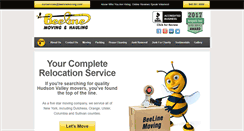 Desktop Screenshot of beelinemoving.com